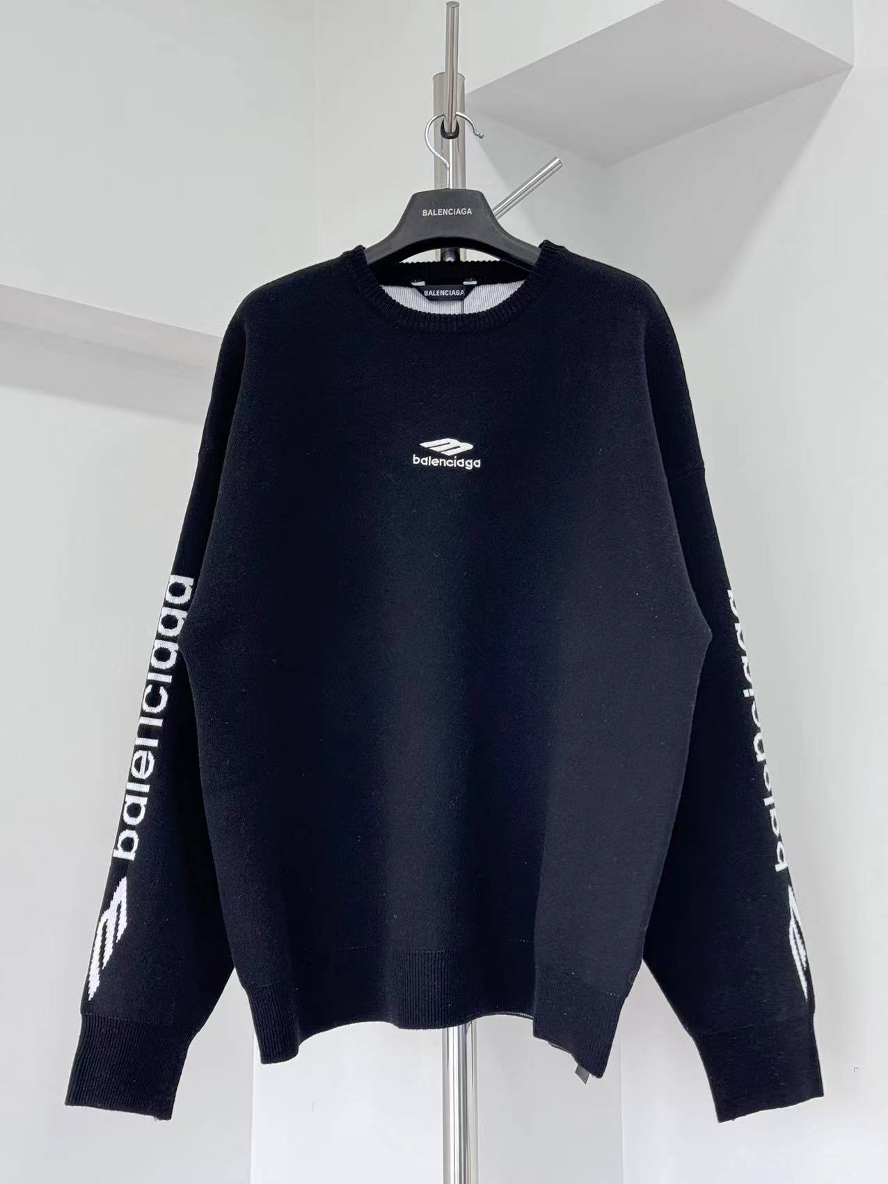 💰260 BAL 滑雪系列 羊毛绣花3M毛衣