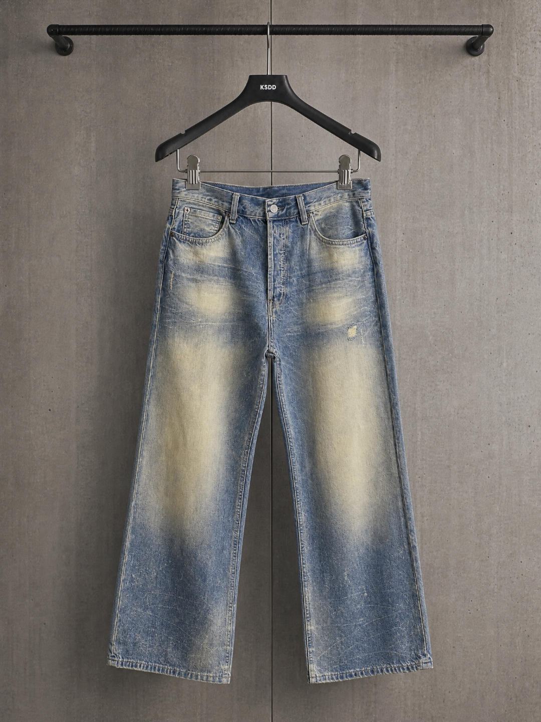 Acne Studios ACNE 斑驳纹洗水做旧牛仔裤