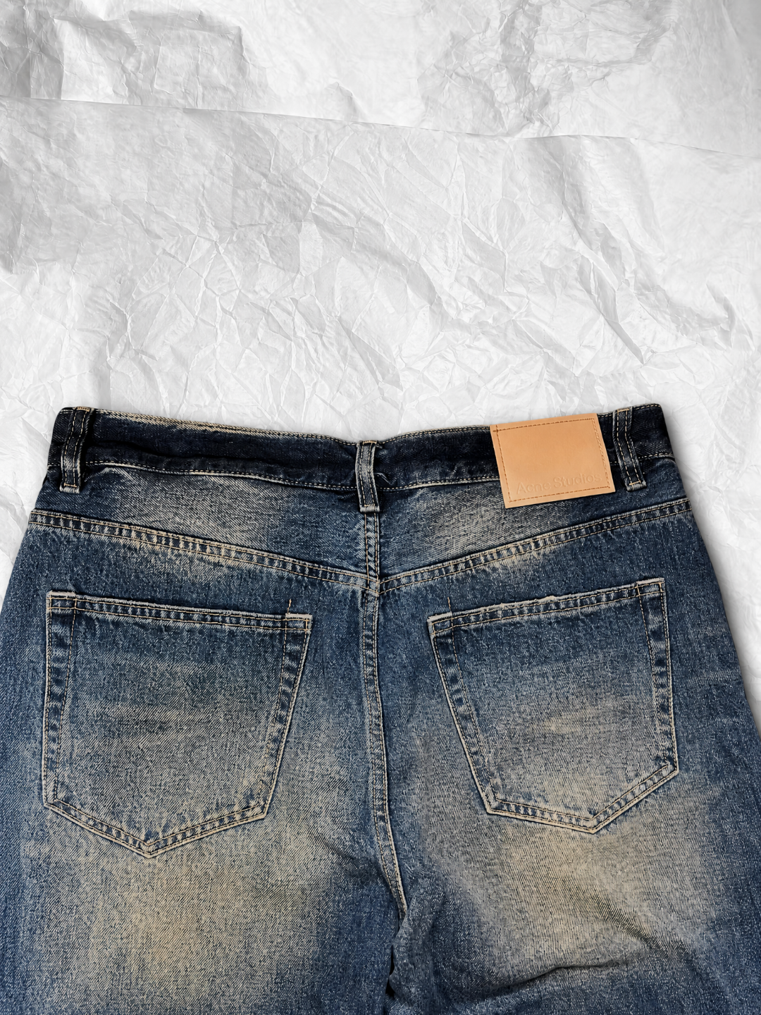 Acne Studios ACNE 涂层洗水牛仔裤
