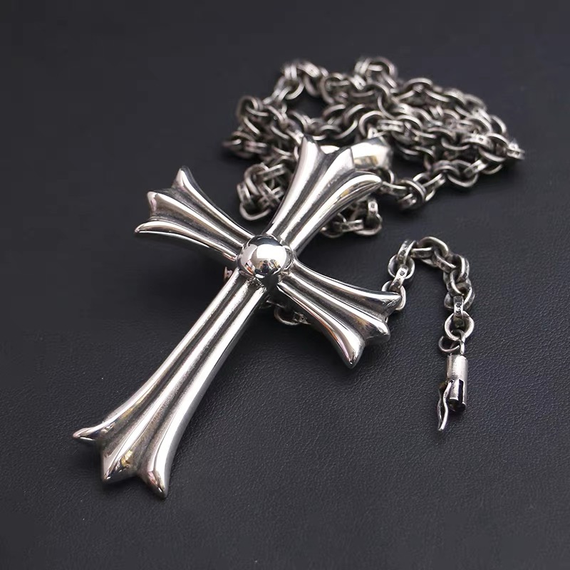 NO:896122,Water Drop Ring Large Cross Punk Trend Couple Men's and Women's Pendants, Boutique Jewelry19860909水滴环 大号十字架朋克 潮流 情侣 男女款吊坠,饰品精品,Jewelry