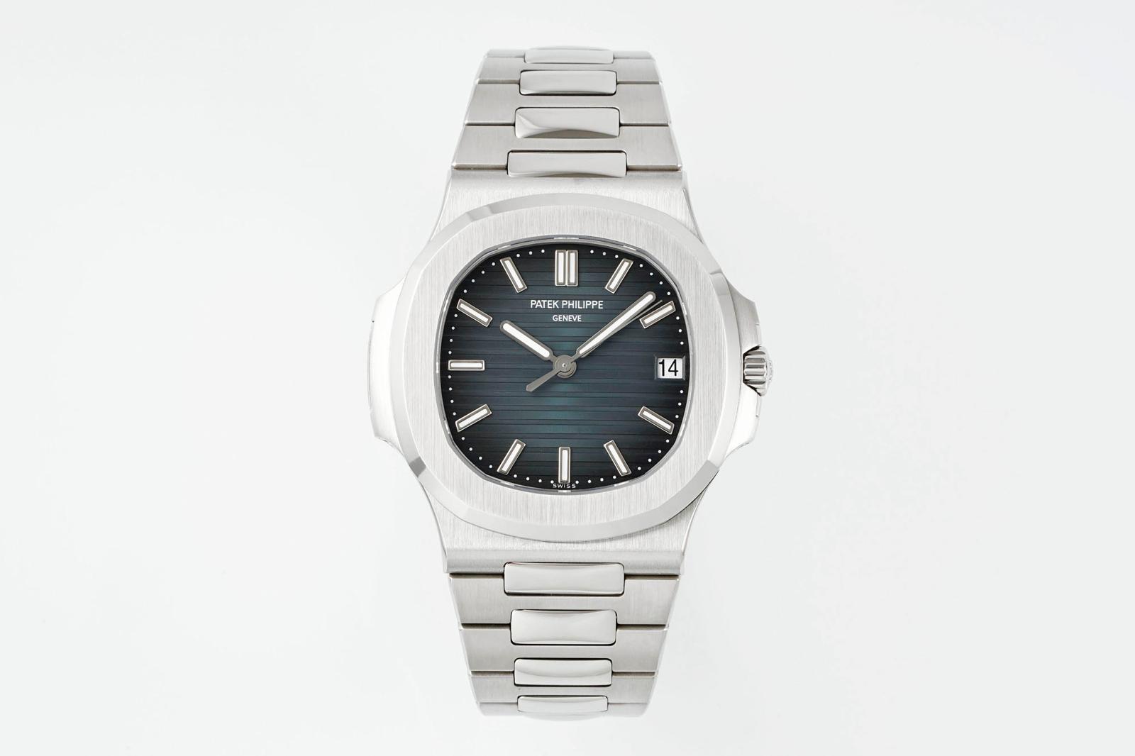 NO:715103,DDF Patek Philippe Nautilus 06 edition 5711 top version is unforgettable at first glance and the original charm is difficult to distinguish. The Dandong factory customizes cal324 all-in-one machine [1] The purest sw disk color on the entire network shows subtle changes under different lights. [2] The bottom of the dial's horizontal striped grooves is clear and delicate without a cape, and the nails are rounded and consistent with the original version. [3] The only correct original ear position in the entire network, 4 smooth edge circles, R-shaped curved smooth edge lines, are even and smooth  The beak angle of the four corners of the version [4] The pillow light position at 3-9 o'clock is brightly polished, [5] The sand lines of the strap are fine and even, no thickness, no breaks, the light position is three-dimensional and straight, [6] Each diamond bead has three-dimensional and obvious cut lines, and each one is consistent with the original version. [7] Customized 1-1cal324  The integrated movement matches the calendar dial font size 3.4, the function data, and the fine engraving process are consistent with the original version. [8] The weight of the automatic thallium is the same as the original version. It has enough power to move without breaking the chain. [9] The automatic thallium shading is fine lines according to the first stripe of the new version, and the leaf pattern is finely carved in a 1-1 ratio. The thallium plate has a beveled edge to match the original version.  DDF original quality boutique tasting,,stuart weitzman,patek philippe19860909DDF百达翡丽鹦鹉螺06版5711顶配版一眼难忘原版神韵难以辨别传世之作 丹东厂定制cal324一体机【1】全网最纯正sw盘面颜色在不同光线下呈现细腻变化.【2】表盘水平条纹凹槽底部清晰细腻无披风,条钉圆润与原版一致【3】全网唯一对正原版耳位4条光边圆R位弧形光边线条均匀流畅 对版四角鸟嘴角度【4】3-9点位枕边光位亮抛光处理,【5】表带沙纹线条细腻均匀无粗细无断纹,光位立体笔直,【6】钻石中珠每一粒都立体明显切面线条立体明显,每一粒与原版一致无差别,【7】定制1-1cal324一体机芯对版日历盘字体3.4厚度功能数据精雕刻字工艺均与原版一致【8】自动铊重量与原版一致重量足动力带得动,不会出现断链【9】自动铊底纹按照新版第一条条纹为细纹,精雕树叶花纹1-1比例,铊片带斜光边跟足原版. DDF原版品质 精品品鉴,,stuart weitzman,patek philippe,Watch