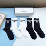 Chanel Sock- Mid Tube Socks UK 7 Star Replica
 Cashmere