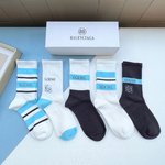 Loewe Sock- Short Socks Unisex Cotton