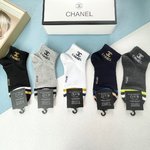 Chanel Designer
 Sock- Mid Tube Socks