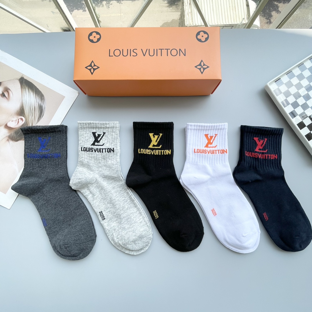 Louis Vuitton Sokken Middenkousen