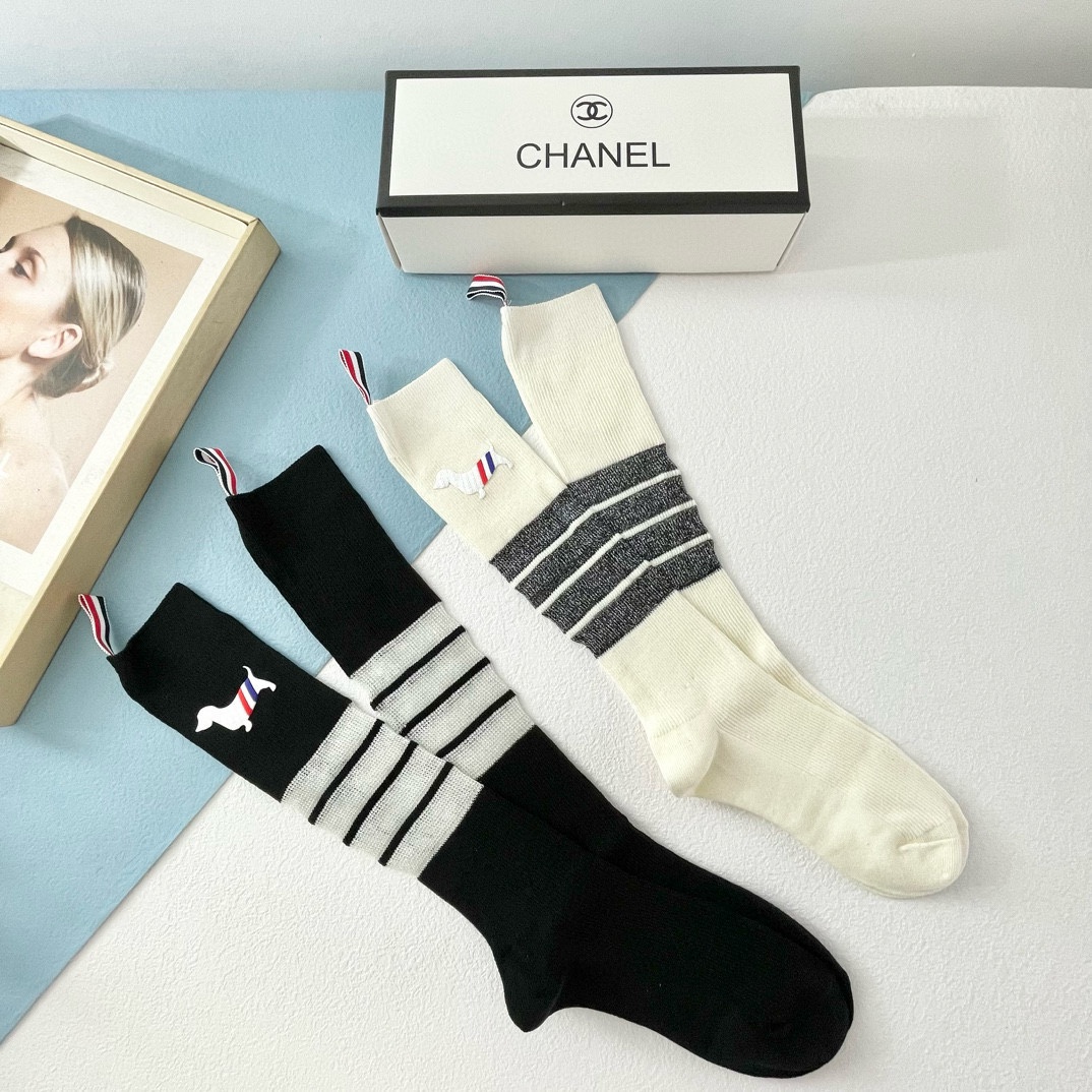 THOM BROWNE ZAM BRANNIZE TB Net Red Socks Packaging Review - 图片 3