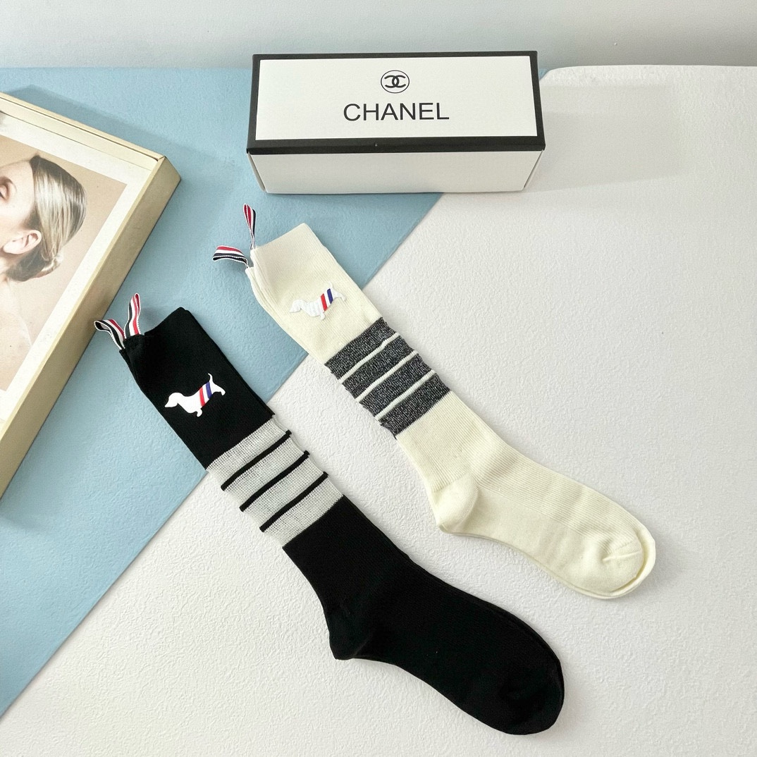 THOM BROWNE ZAM BRANNIZE TB Net Red Socks Packaging Review - 图片 2