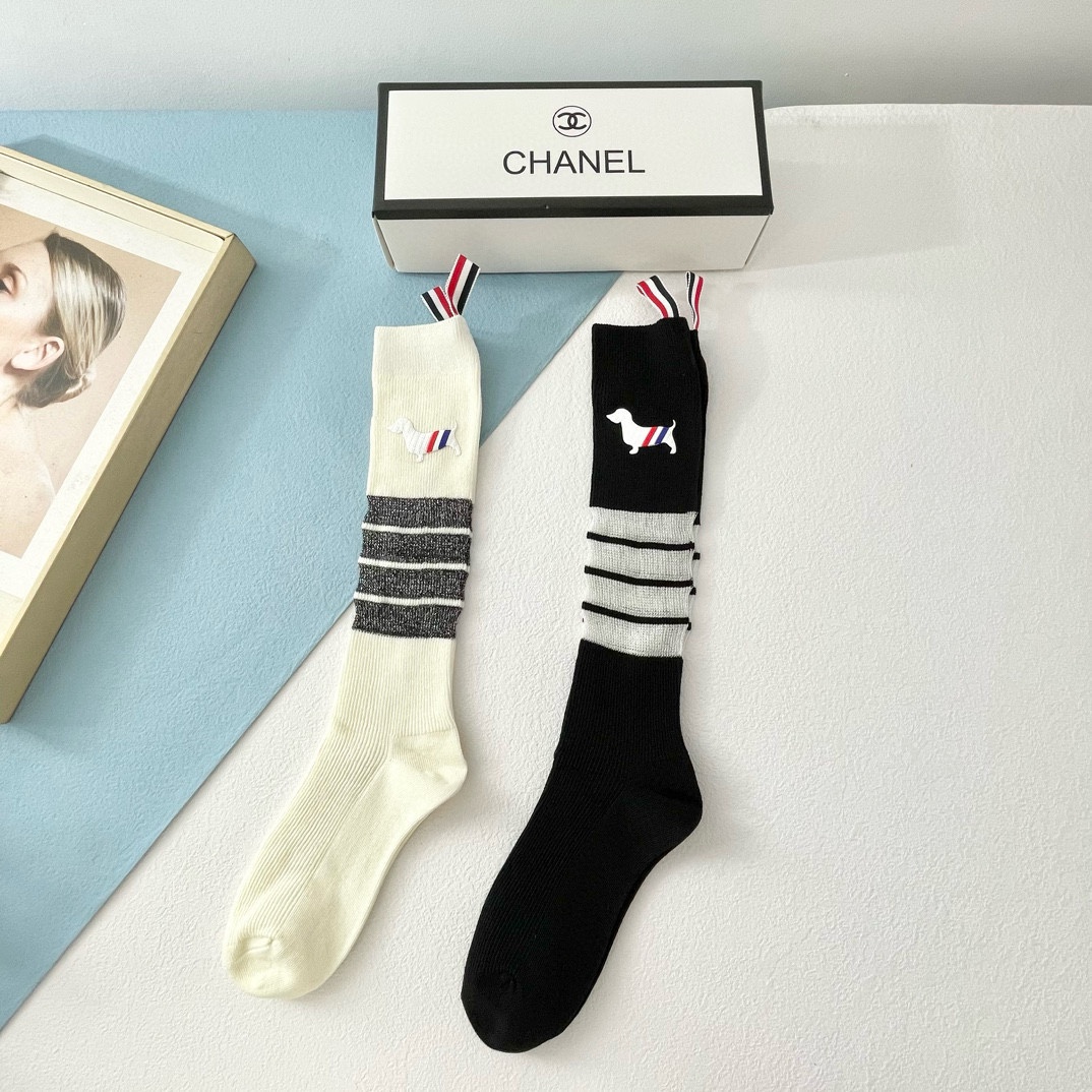 THOM BROWNE ZAM BRANNIZE TB Net Red Socks Packaging Review - 图片 8