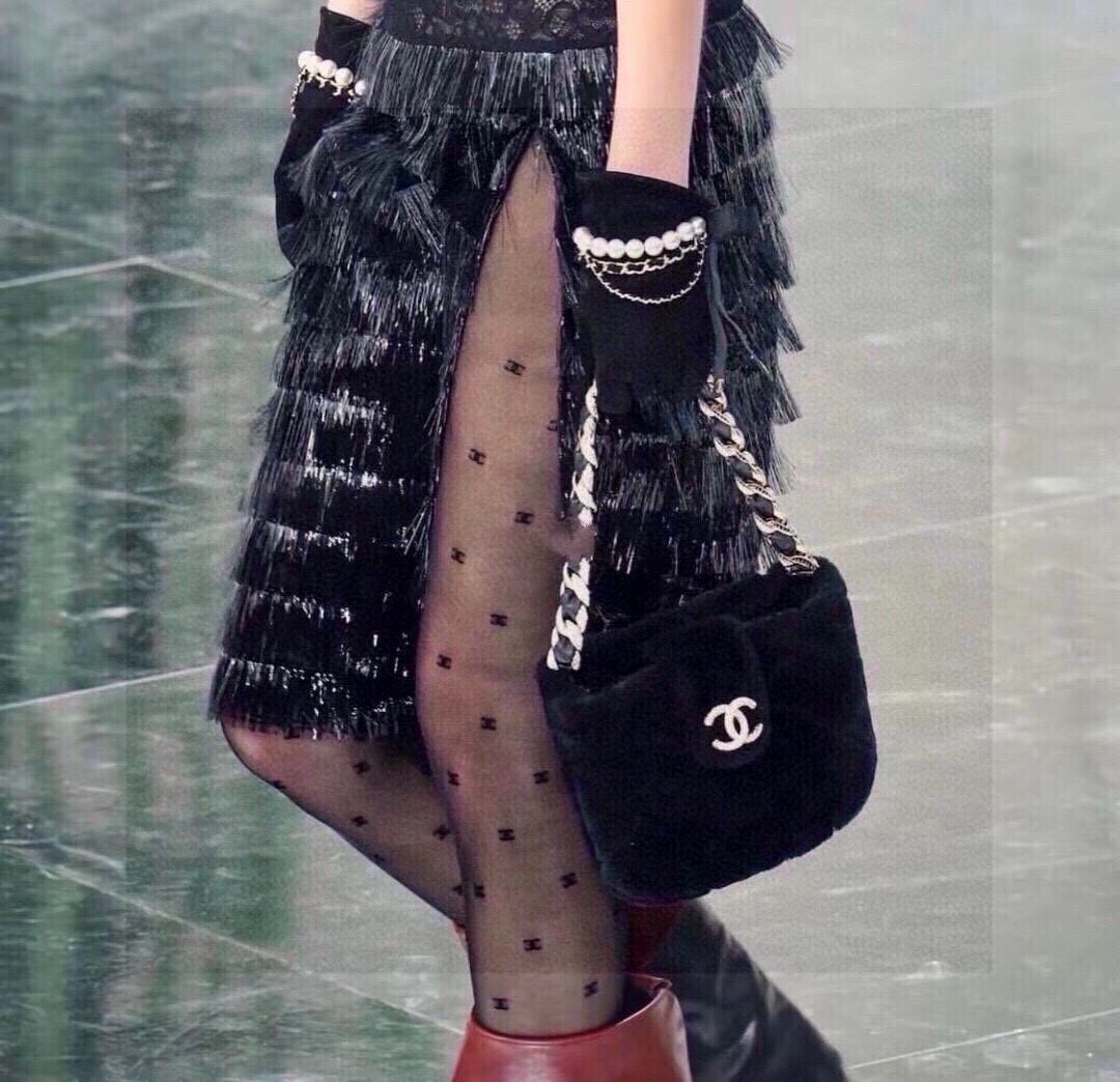 Chanel Classic Pattern Tights, Comfortable and Stylish Stockings 4 i1733067320 2675 6