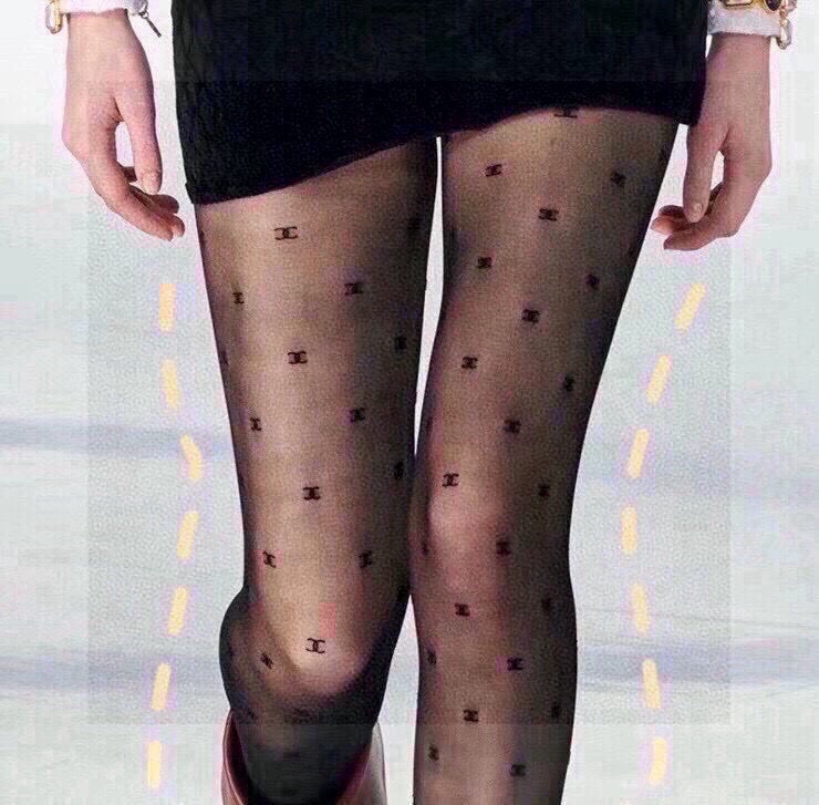 Chanel Classic Pattern Tights, Comfortable and Stylish Stockings 2 i1733067320 3811 8