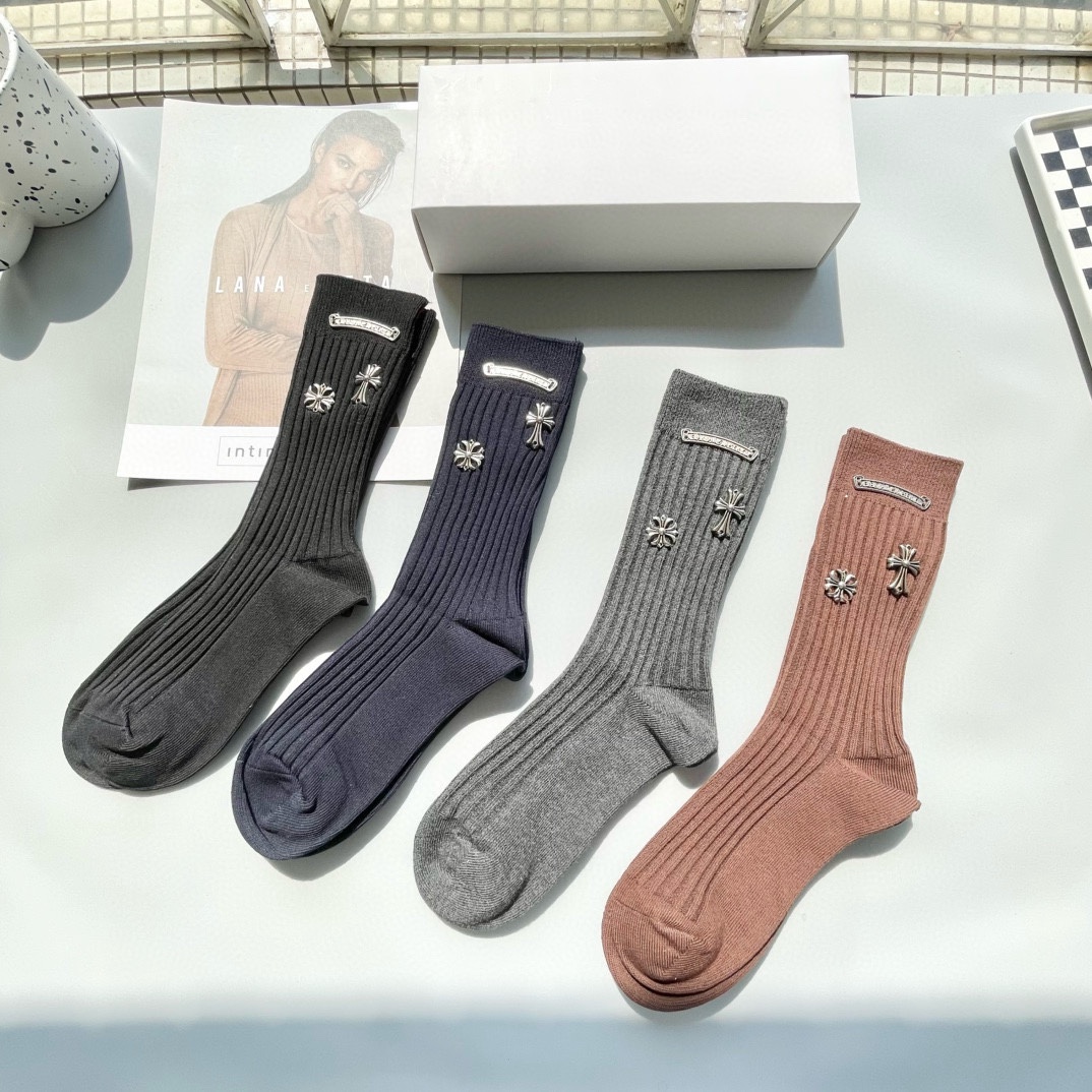 High-End Zacron Socks: P158 Packaging for Four Pairs, Soak in Style - 图片 6