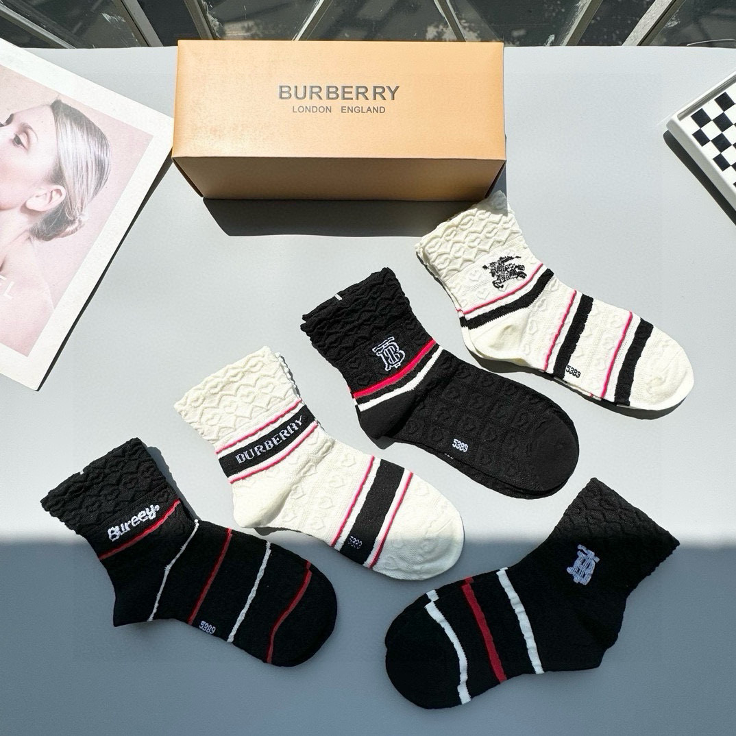 Stylish INS High-End Socks: Barberley’s Latest Collection Overview - 图片 3
