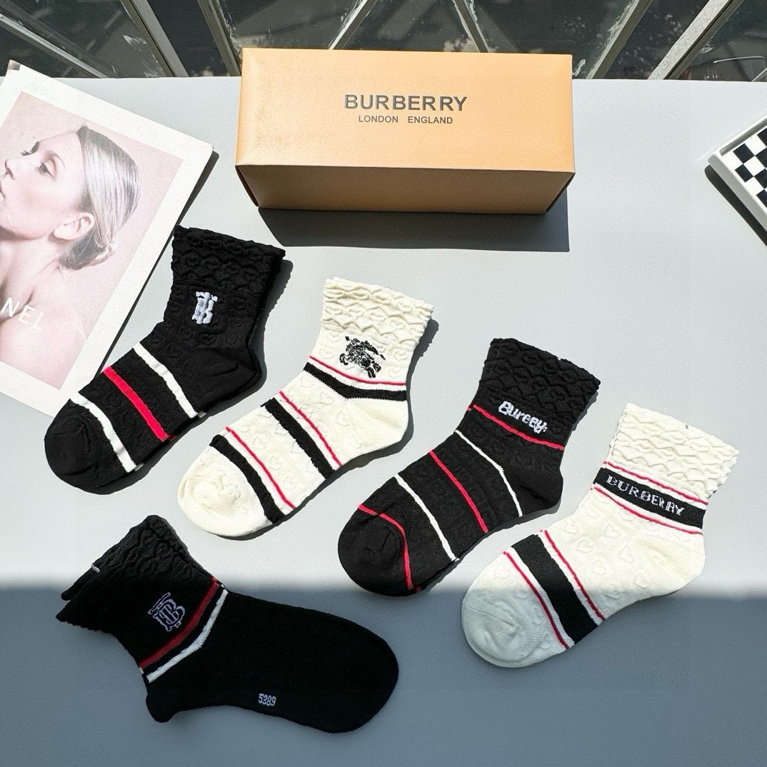 Stylish INS High-End Socks: Barberley’s Latest Collection Overview - 图片 8