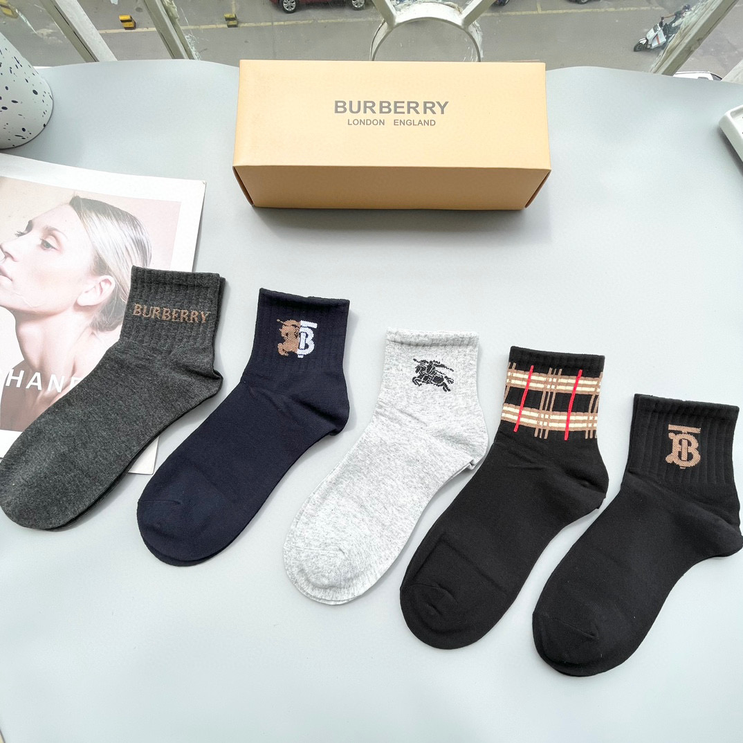 “Latest Barberley Synchronized Mid-Socks with INS High-End Design” - 图片 7