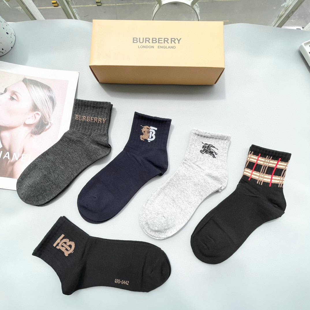 “Latest Barberley Synchronized Mid-Socks with INS High-End Design” - 图片 8
