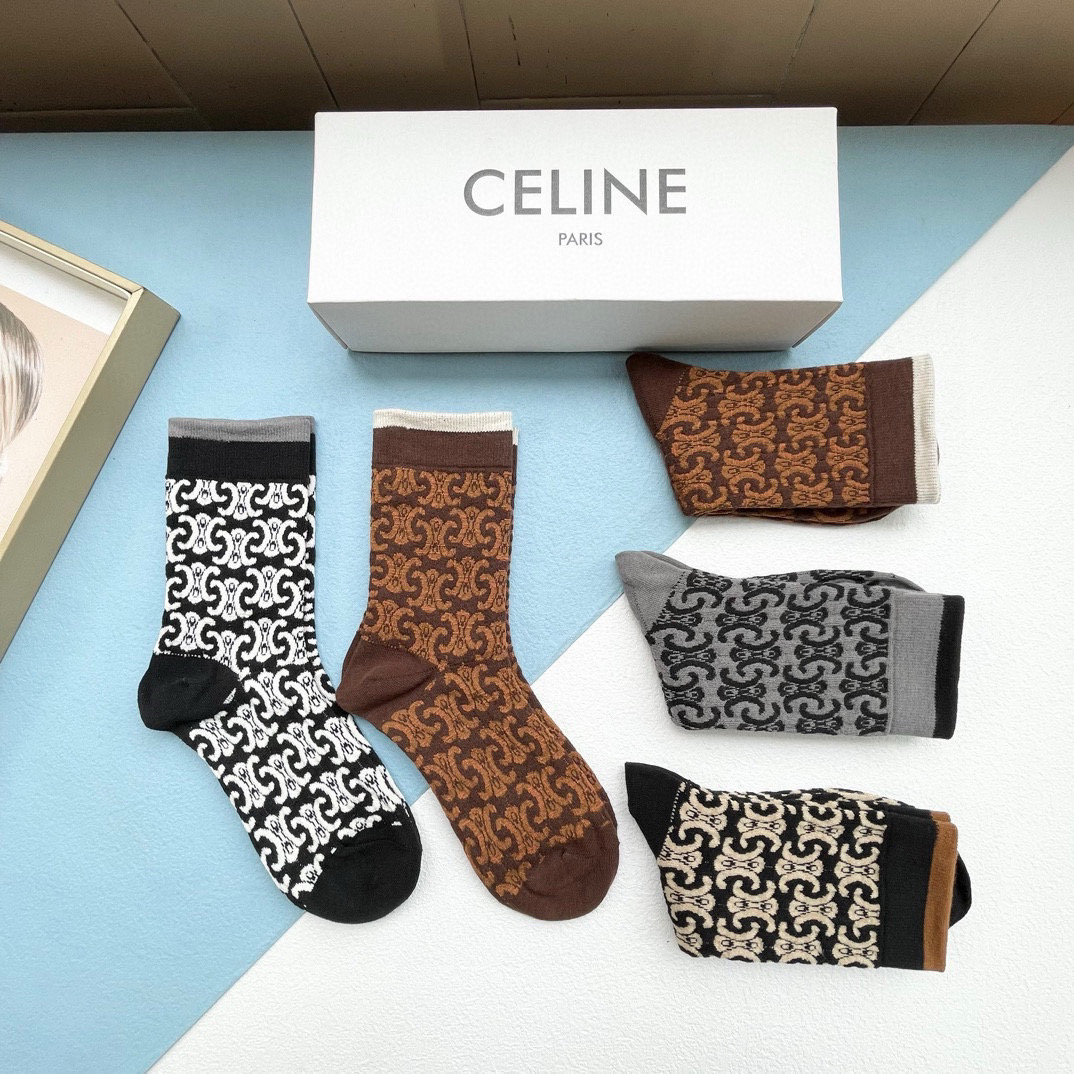New 2023 Socks Collection: Selin Socks Box Set with Red Money Card - 图片 4