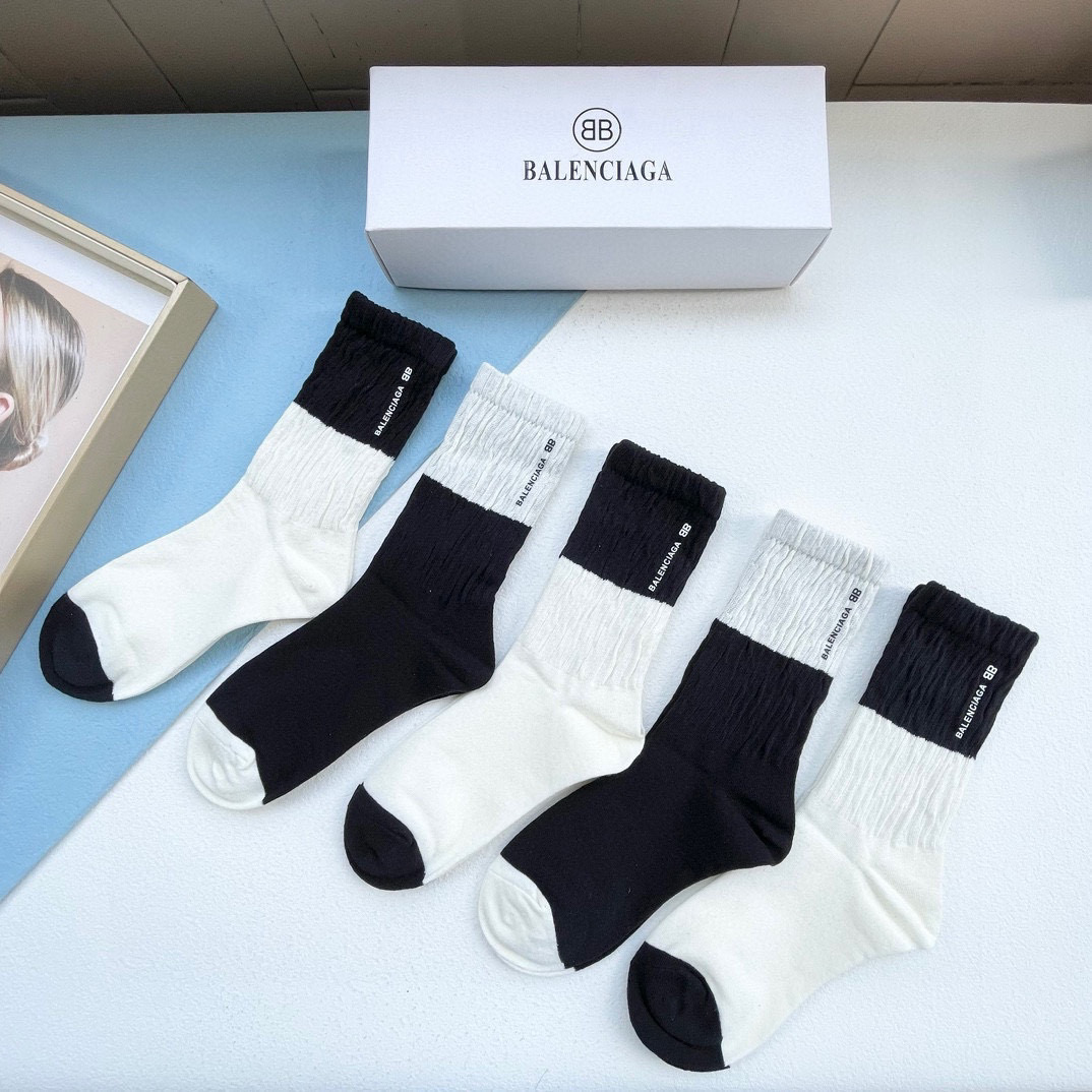 High-quality Balencia Paris House: 5 Pairs in Basketed Box, High-Class, High-Speed Watch - 图片 7