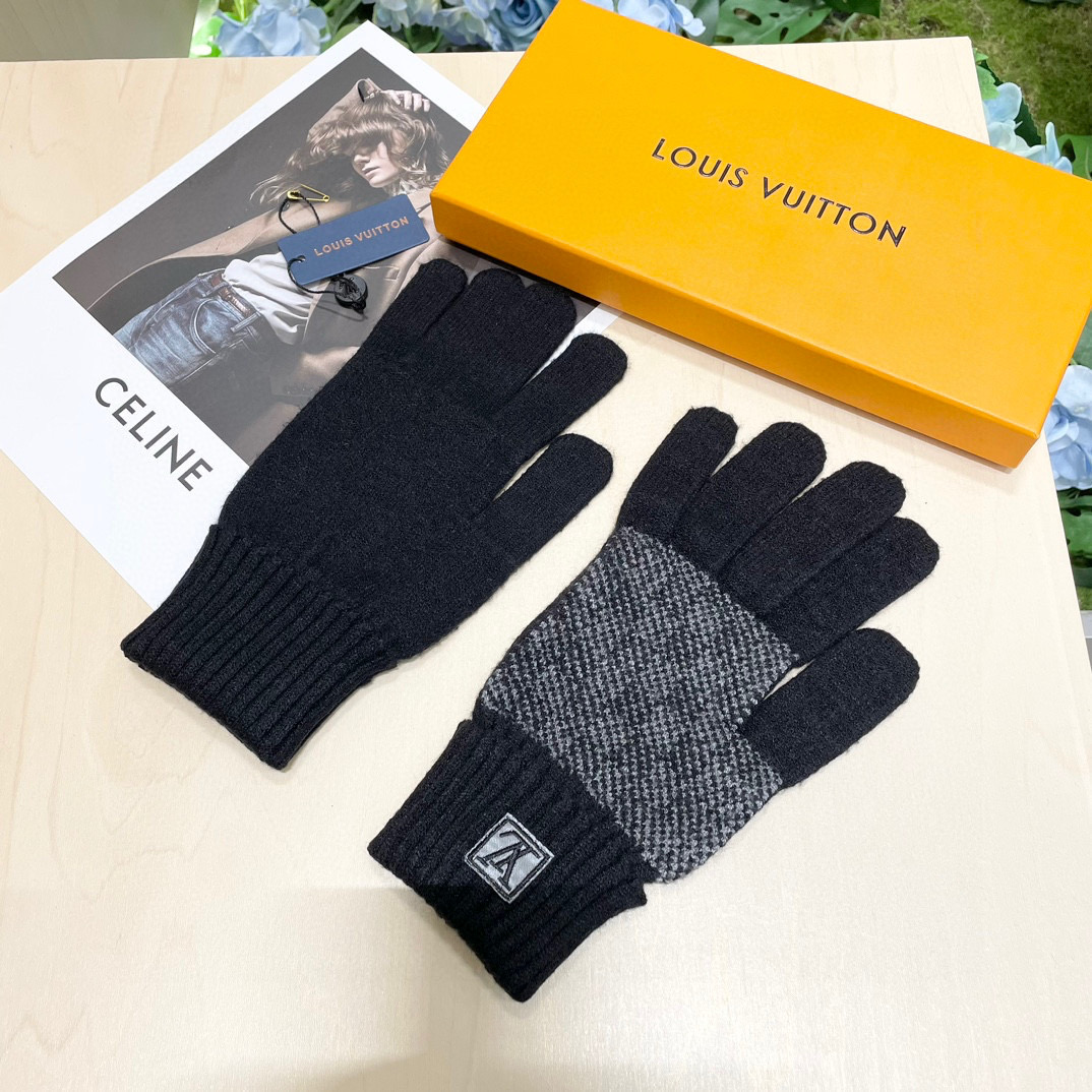 Stylish Autumn/Winter Fleece Gloves by LV Luiweden, Purified Pairs, Average Size. - 图片 7