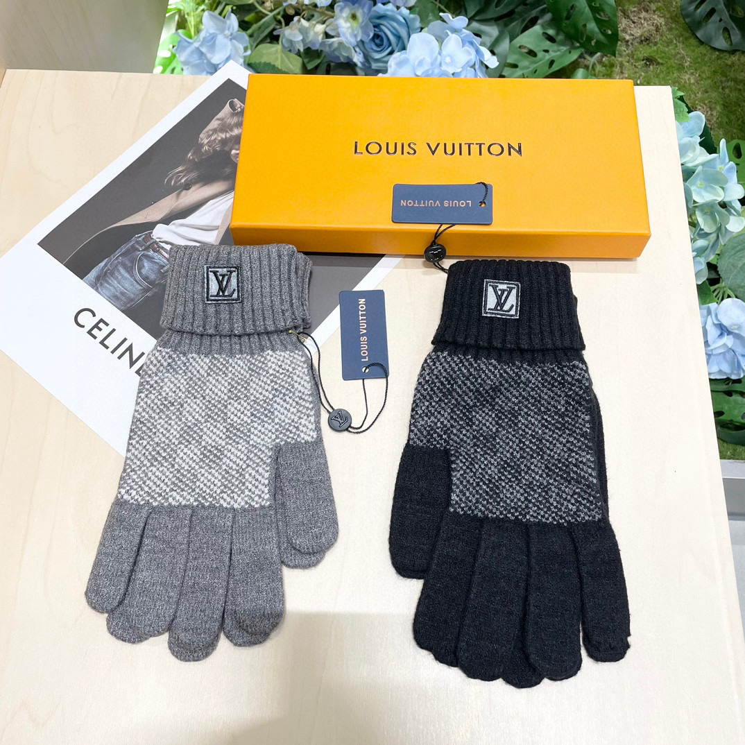 Stylish Autumn/Winter Fleece Gloves by LV Luiweden, Purified Pairs, Average Size. - 图片 9