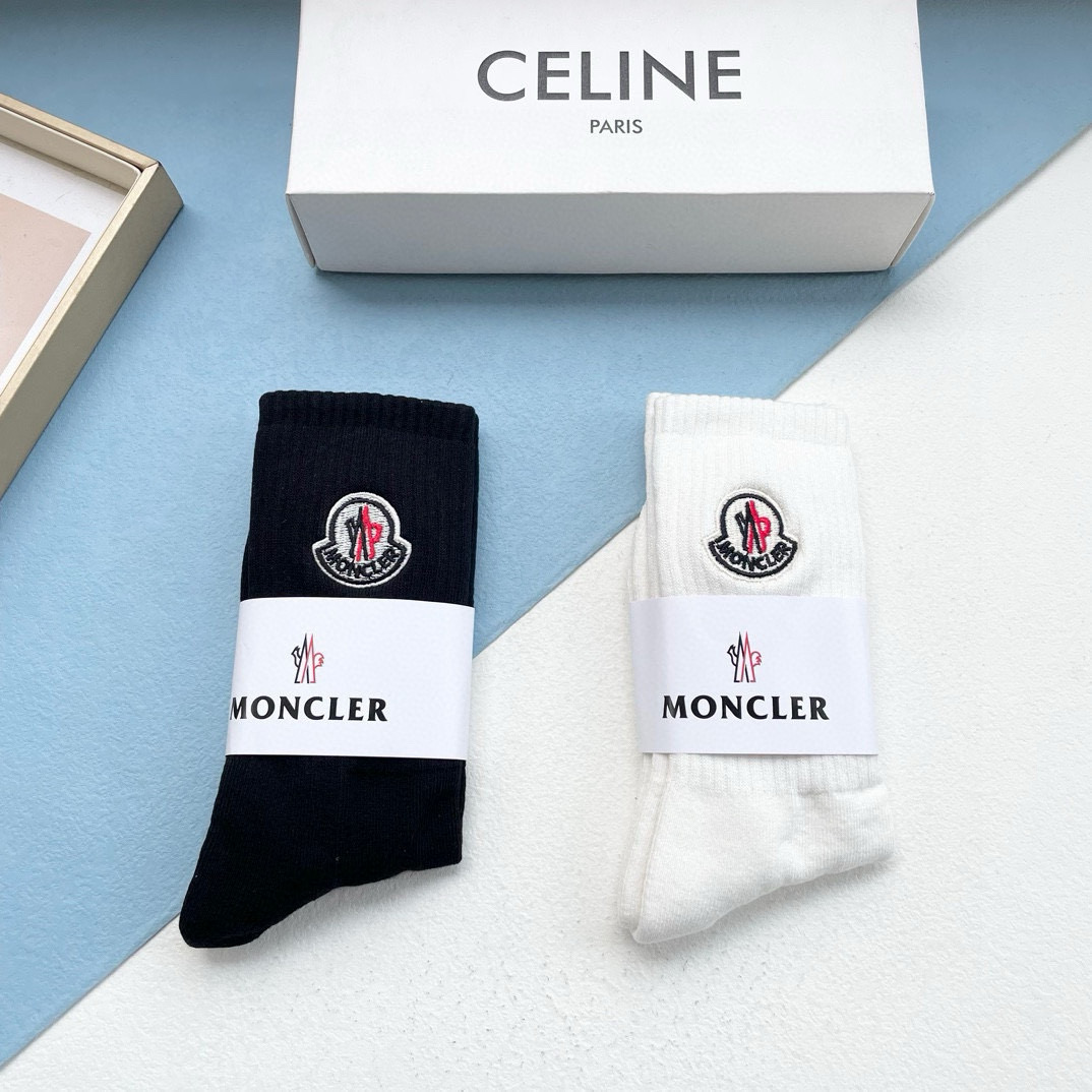 NO:299487,Packaging [One Box, One Pair] MONCLER · Super popular internet celebrity socks M Home official website synchronous embroidered letters calf socks towel socks, ins celebrity internet celebrity recommendations are very popular pure cotton material, thin, soft and breathable, all seasons, European and American big street must-have socks, stockings, socks, Moncler, socks19860909配包装【一盒一双】MONCLER · 蒙口超级爆款网红袜子M家官网同步刺绣字母小腿袜毛巾袜,ins明星网红推荐火爆至极纯棉材质,轻薄柔软透气,四季通用,欧美大牌街头必备袜子,丝袜,袜子,Moncler,socks,accessory