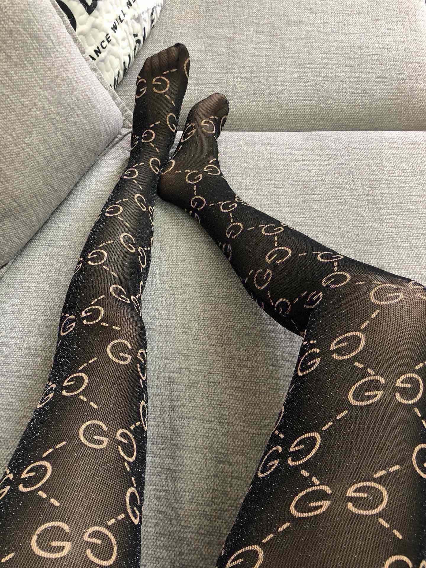  配包装【一盒一双】官网同款GUCCI（古奇）连体网裤色色女神丝袜必备单品，光腿季节过渡必备单品 出口日
