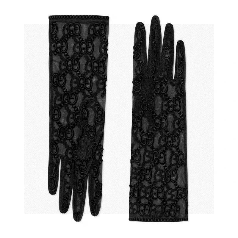 NO:659777,Comes with packaging [one pair in a box] GUCCI Gucci's popular style, the same model as the official website, original high-end GG embroidered letters lace mesh gloves, bright and full, soft and delicate, first-class feel, look for imported lace, unique feel, original version, top-notch workmanship, no details spared gloves, gloves, gucci, gloves19860909配包装【一盒一对】GUCCI 古奇 爆款 官网同款原版高档GG刺绣字母蕾丝网纱手套光泽鲜亮饱满 柔软细腻 手感一流认准进口蕾丝特有手感原版 顶级做工任何细节都不放过手套,手套,gucci,gloves,accessory