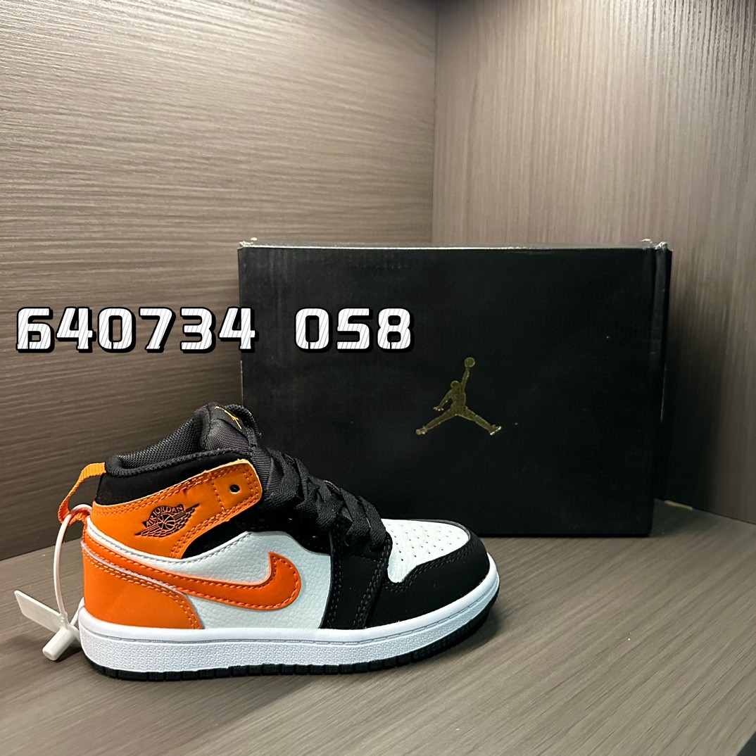 图片[15]-乔一专Ｇ版中帮儿童运动鞋22-37 AJ1大厂出品，做工用料完全不必担心😎鞋型设计对比ZP，超级无敌百搭❤️橡胶大底耐磨防滑✔️鞋面采用优质皮料，质感无敌柔软☁️-选品中心