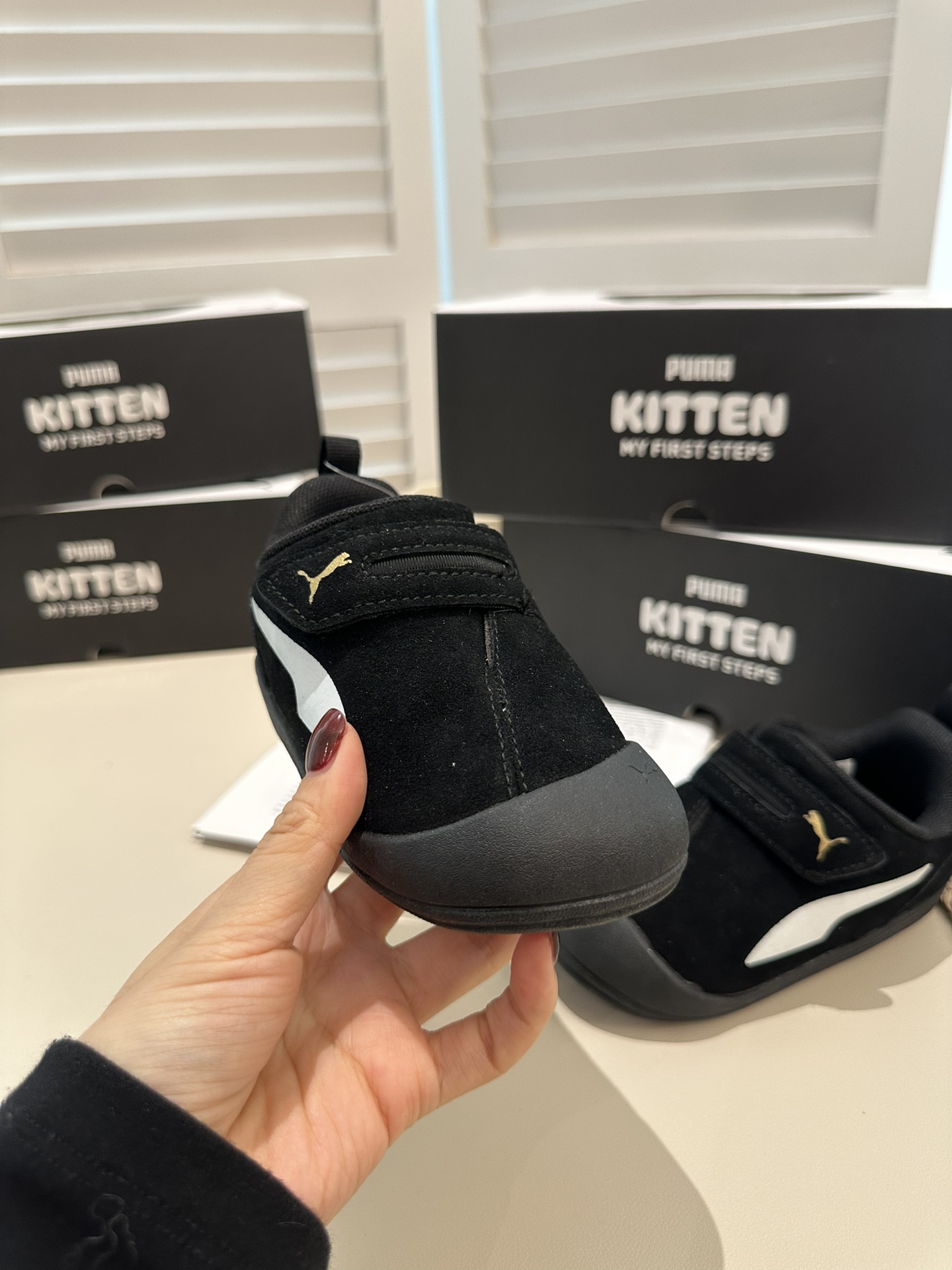 图片[4]-❤ 新款puma彪马秋冬软底学步鞋赛车鞋魔术贴小男女童鞋软底鞋。 尺码22-35 ️无滤镜实拍✅太火爆了🔥🔥🔥 抢到都是赚到！！超正🧧🧧货真价实！无滤镜实拍！全世界只有我们家有这个才有这个性价比-选品中心