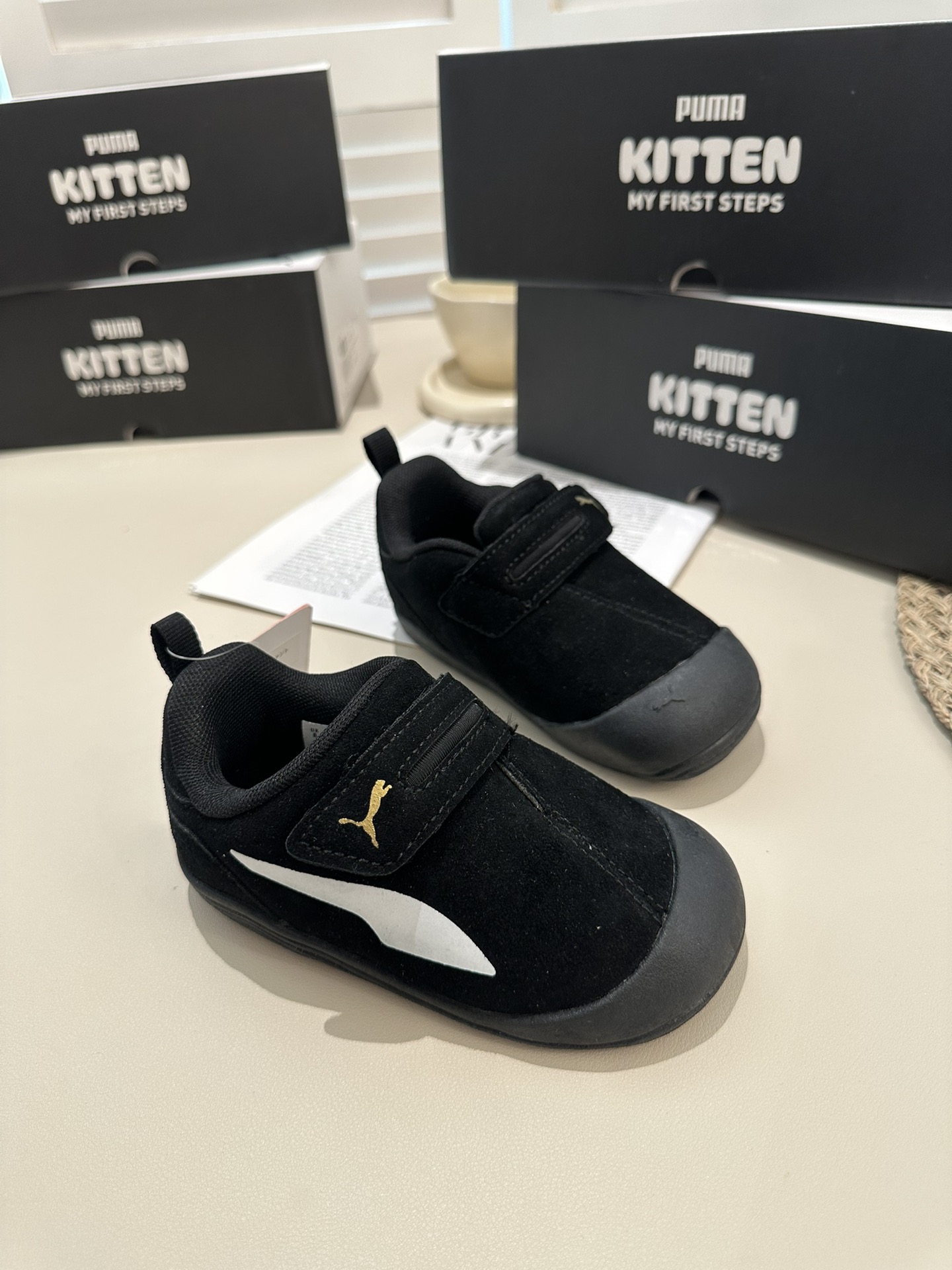 图片[2]-❤ 新款puma彪马秋冬软底学步鞋赛车鞋魔术贴小男女童鞋软底鞋。 尺码22-35 ️无滤镜实拍✅太火爆了🔥🔥🔥 抢到都是赚到！！超正🧧🧧货真价实！无滤镜实拍！全世界只有我们家有这个才有这个性价比-选品中心