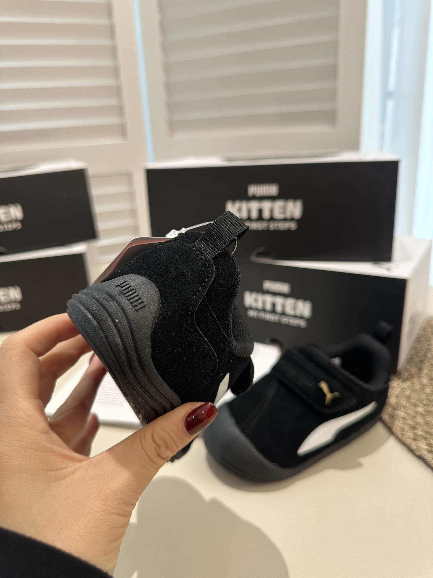 图片[3]-❤ 新款puma彪马秋冬软底学步鞋赛车鞋魔术贴小男女童鞋软底鞋。 尺码22-35 ️无滤镜实拍✅太火爆了🔥🔥🔥 抢到都是赚到！！超正🧧🧧货真价实！无滤镜实拍！全世界只有我们家有这个才有这个性价比-选品中心