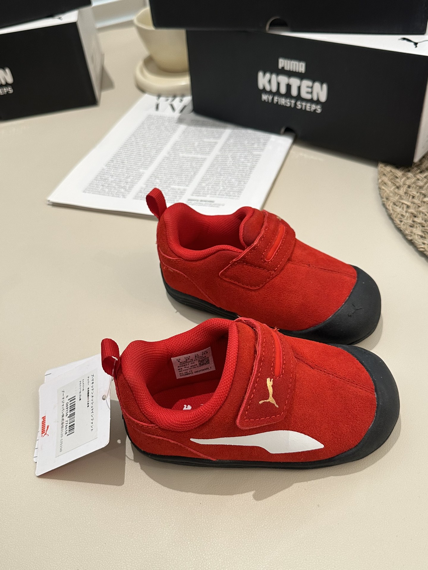 图片[4]-🔥🔥 新款puma彪马秋冬软底学步鞋赛车鞋魔术贴小男女童鞋软底鞋。 尺码22-35。 官网发布的最新款，真的贼好看的鞋型！ 今日我们只要零头价格就能get 🤩🤩🤩-选品中心