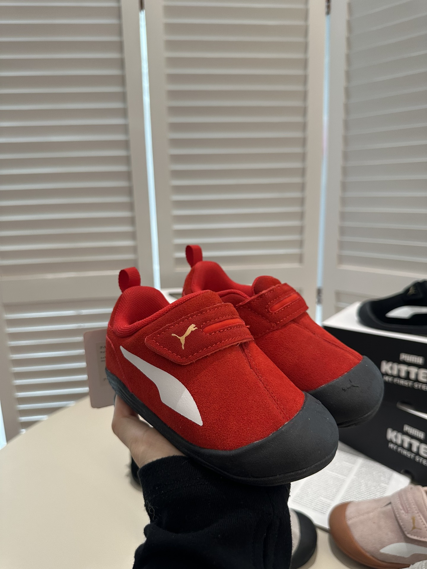 图片[2]-🔥🔥 新款puma彪马秋冬软底学步鞋赛车鞋魔术贴小男女童鞋软底鞋。 尺码22-35。 官网发布的最新款，真的贼好看的鞋型！ 今日我们只要零头价格就能get 🤩🤩🤩-选品中心