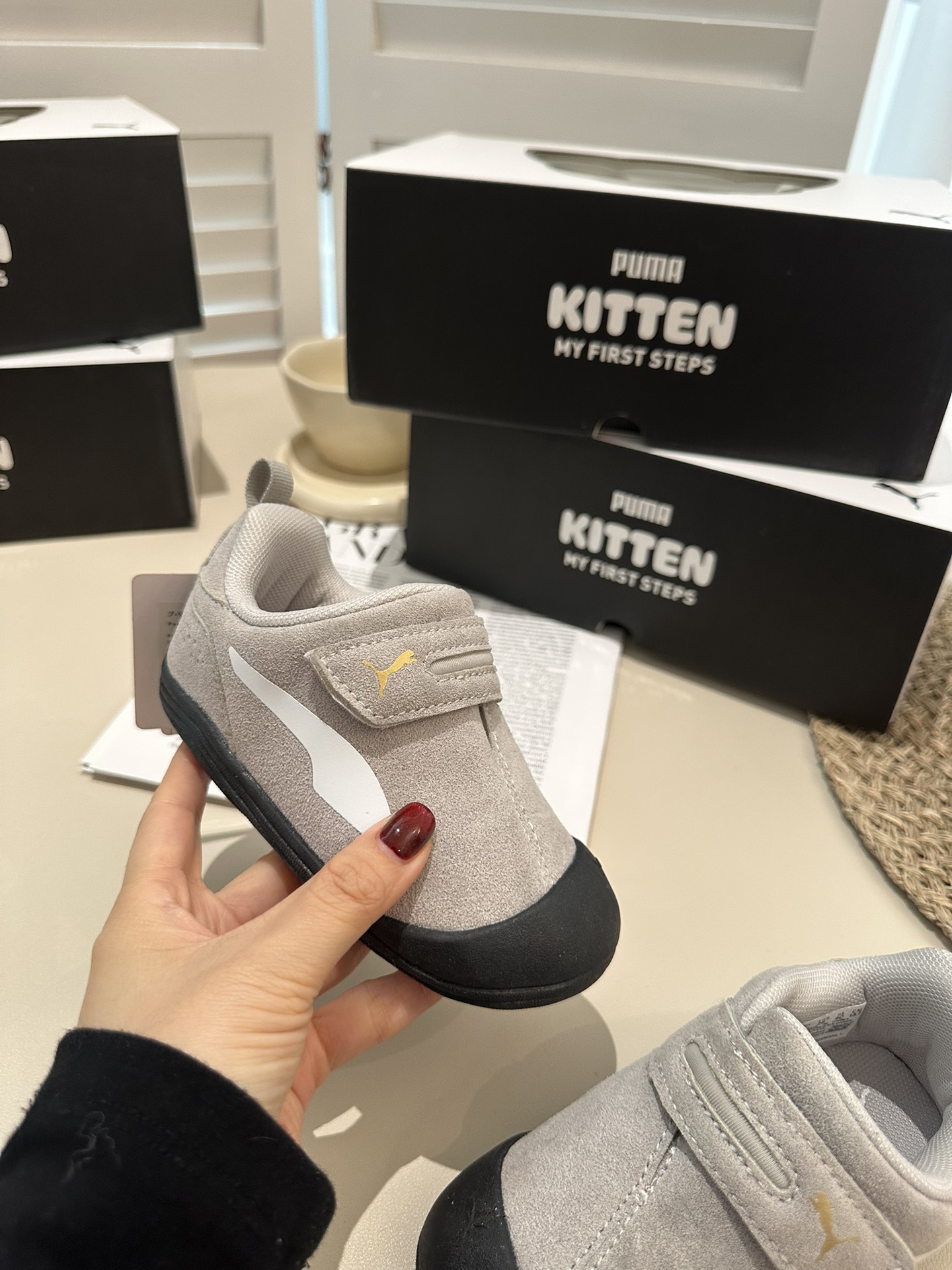 图片[3]-新款puma彪马秋冬软底学步鞋赛车鞋魔术贴小男女童鞋软底鞋。 尺码22-35 彪马家的学步鞋～📣懒人妈妈首选，又好穿又好看~春秋季节都能穿✌️适合所有婴童和幼儿园码段的小朋友-选品中心