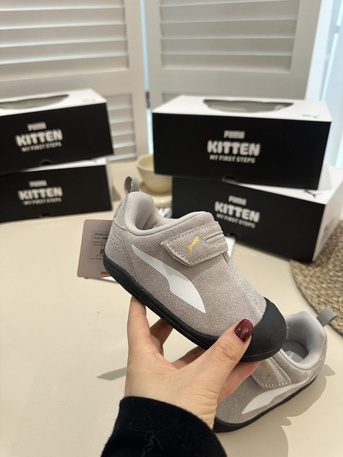 图片[6]-新款puma彪马秋冬软底学步鞋赛车鞋魔术贴小男女童鞋软底鞋。 尺码22-35 彪马家的学步鞋～📣懒人妈妈首选，又好穿又好看~春秋季节都能穿✌️适合所有婴童和幼儿园码段的小朋友-选品中心