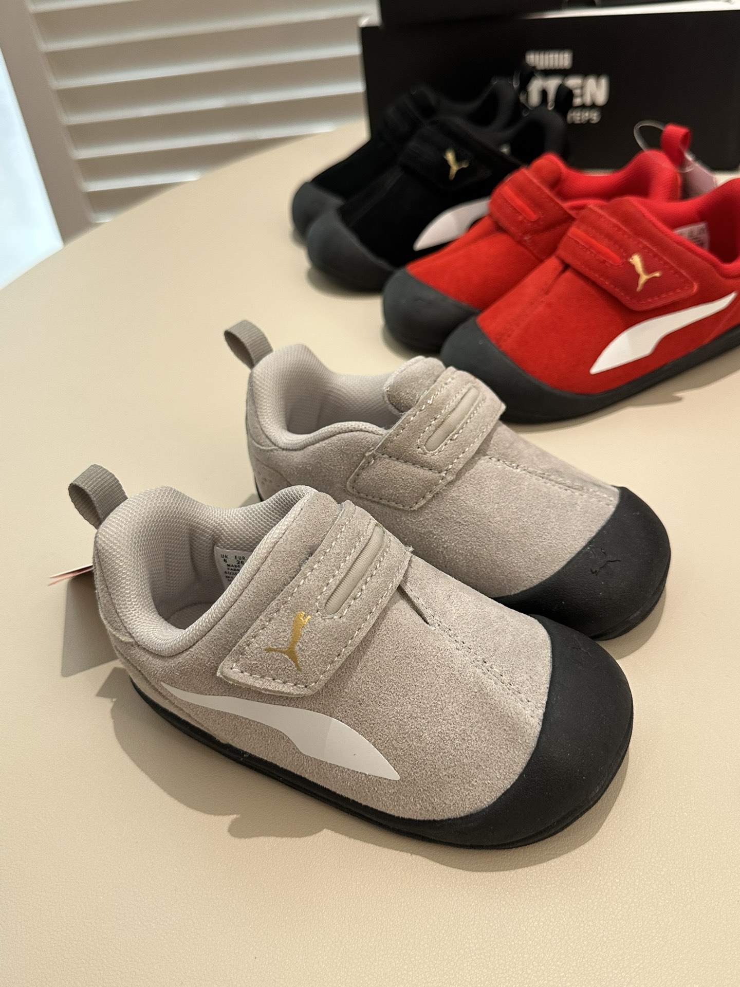 图片[8]-新款puma彪马秋冬软底学步鞋赛车鞋魔术贴小男女童鞋软底鞋。 尺码22-35 彪马家的学步鞋～📣懒人妈妈首选，又好穿又好看~春秋季节都能穿✌️适合所有婴童和幼儿园码段的小朋友-选品中心