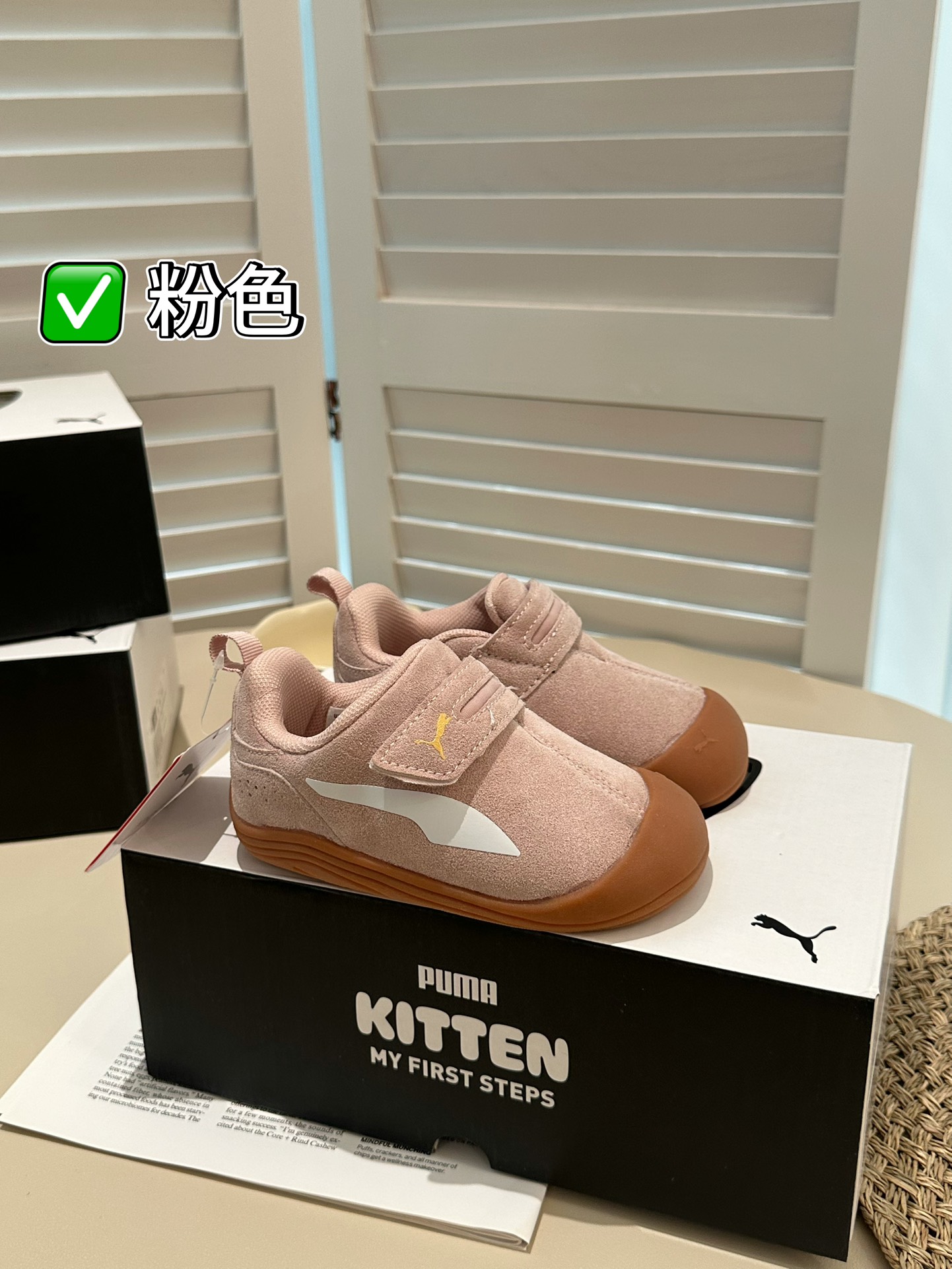 图片[2]-新款puma彪马秋冬软底学步鞋赛车鞋魔术贴小男女童鞋软底鞋。 尺码22-35-选品中心