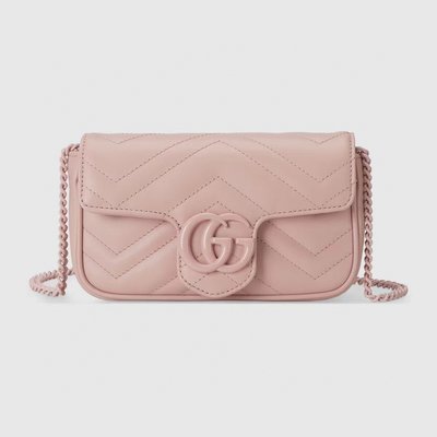 Gucci Marmont Bags Handbags Light Pink Mini