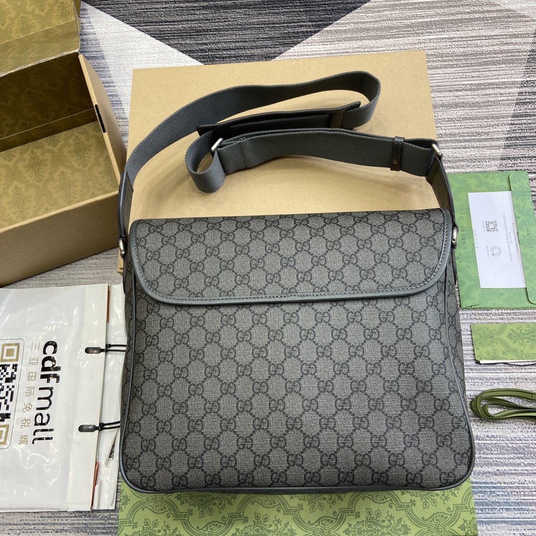 Gucci . (With complete packaging)!! Ophidia series GG large crossbody bag, briefcase