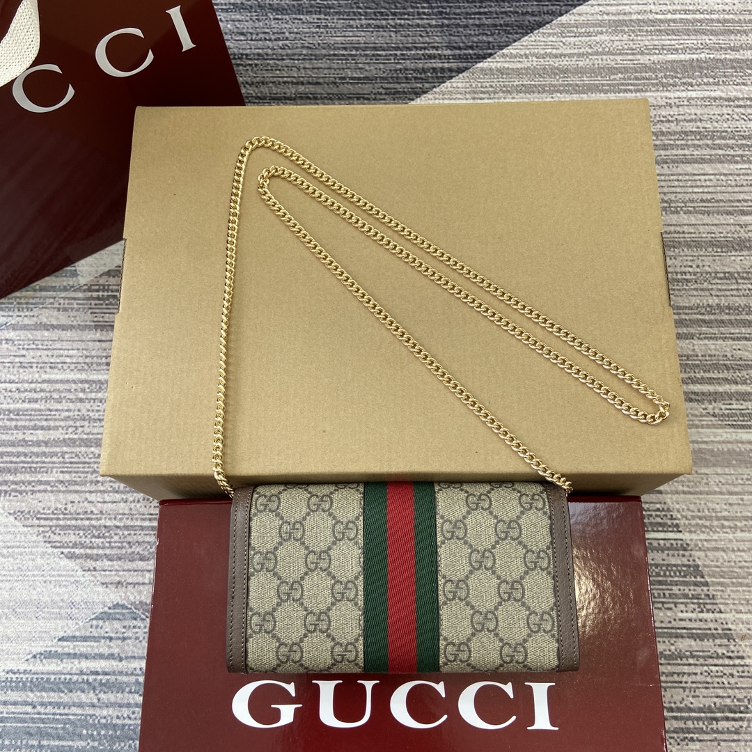 [Gucci Wallets]GG Ophidia