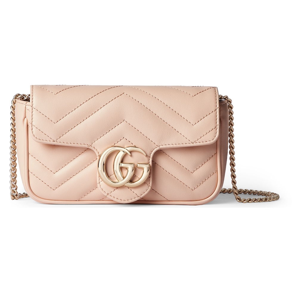 Gucci Marmont Bags Handbags Gold Light Pink Spring Collection Mini