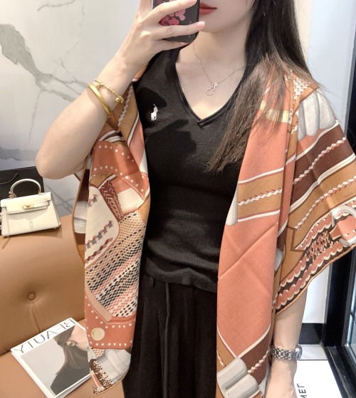 Hermes Cosmographia Universalis Silk and Wool Scarf - Retro Universe Design 1 Hermes Cosmographia Universalis Silk and Wool Scarf - Retro Universe Design