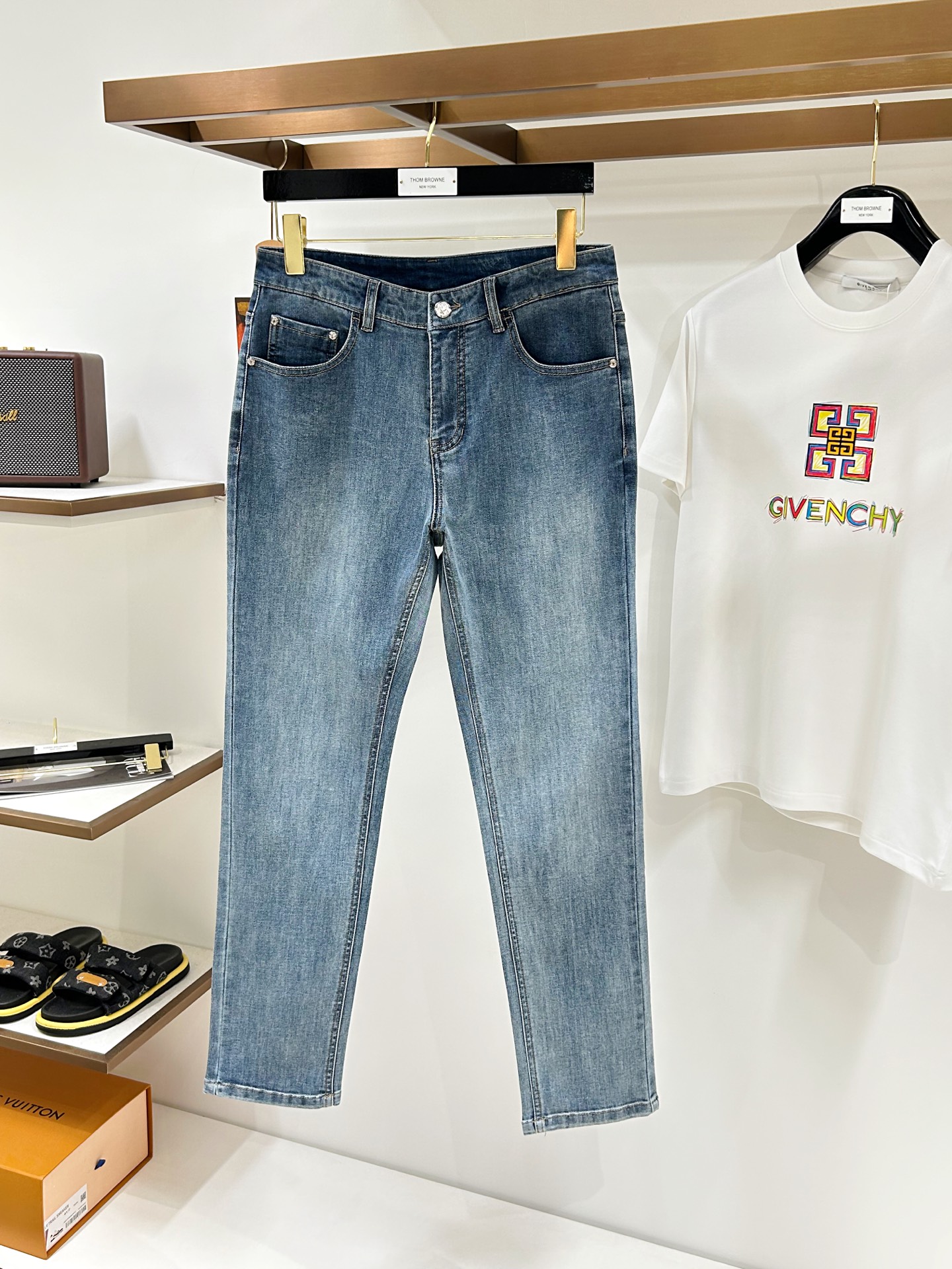 💎2026早秋最新⚡️推出男士牛仔裤新品！重工水洗牛仔面料，定制面料和一般牛仔布料比起来，更加柔软舒适！超重工洗水工艺 