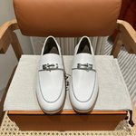 Hermes Kelly Buy
 Shoes Loafers Replica 2023 Perfect Luxury
 Calfskin Cowhide Genuine Leather Fashion Casual