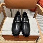 Hermes Kelly AAAAA+
 Shoes Loafers Calfskin Cowhide Genuine Leather Fashion Casual