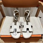 Buy
 Hermes Shoes Sandals Cowhide Goat Skin Sheepskin Fashion