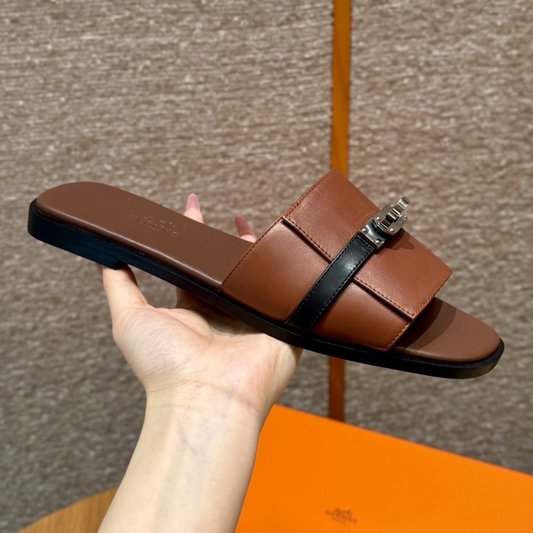 루이비통 브라운 레드 샌들 OG 레플리카 8285