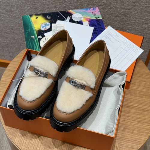 Icone Loafer in Calfskin with Shearling and Black Rubber Sole 1 Icone Loafer in Calfskin with Shearling and Black Rubber Sole