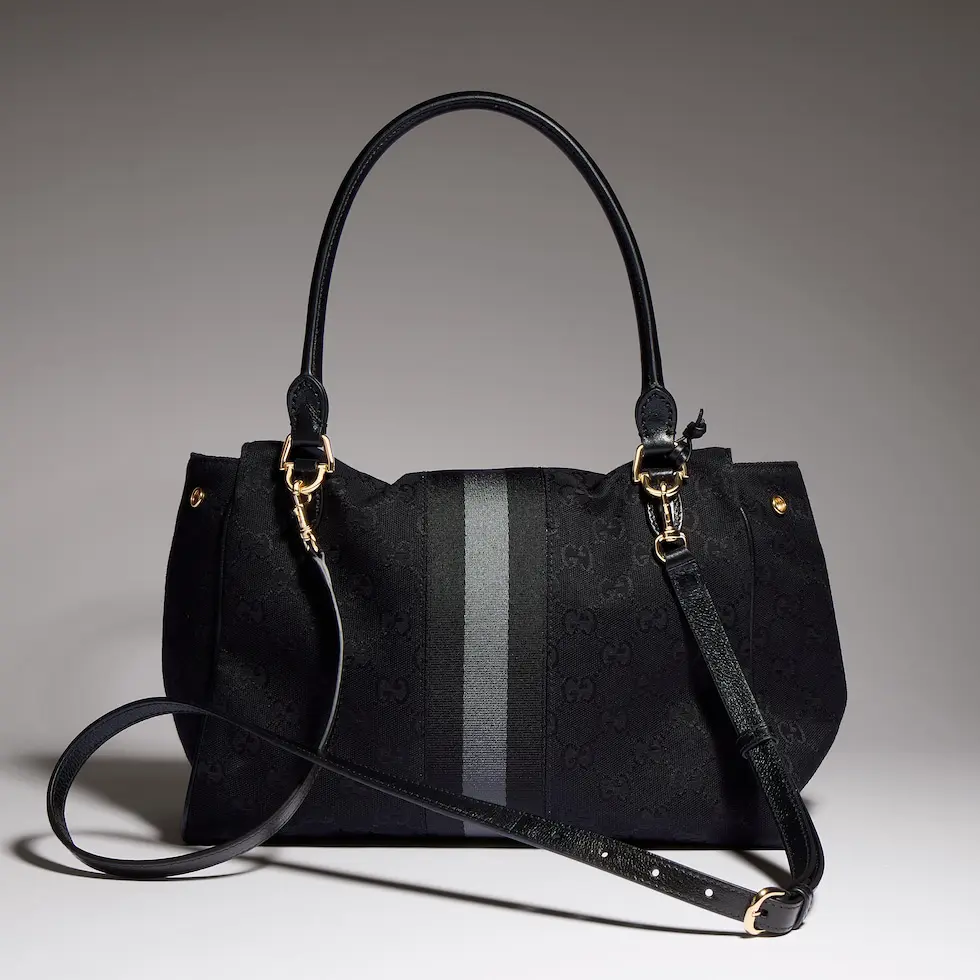 Gucci Horsebit Web GG Black shoulder everyday