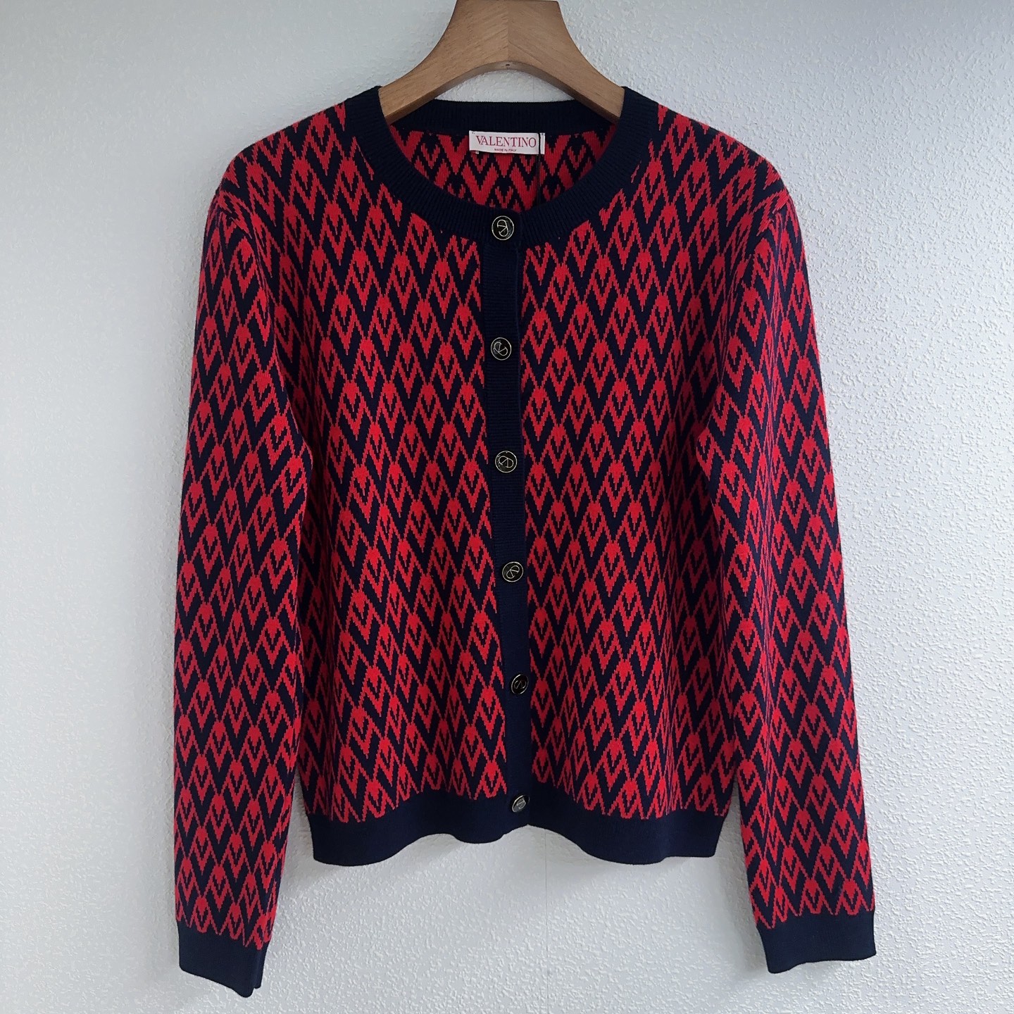 NO:503222,Huajia* series contrasting color round neck knitted cardigan SML, alexander wang19860909华家*系列撞色圆领针织开衫SML,,alexander wang,Women's clothing