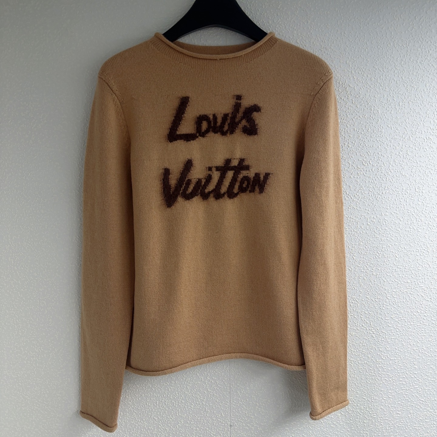 NO:561465,L Family* Contrast Letters Pullover Sweater SML, Louis Vuitton, Alexander Wang19860909L家*撞色字母套头针织衫SML,,louis vuitton,alexander wang,Women's clothing